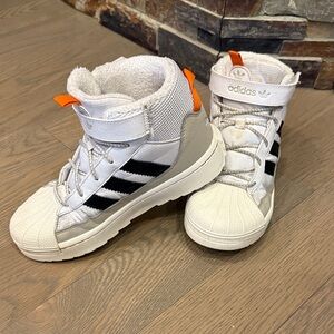 Adidas Kids Superstar Winter Trek shoes